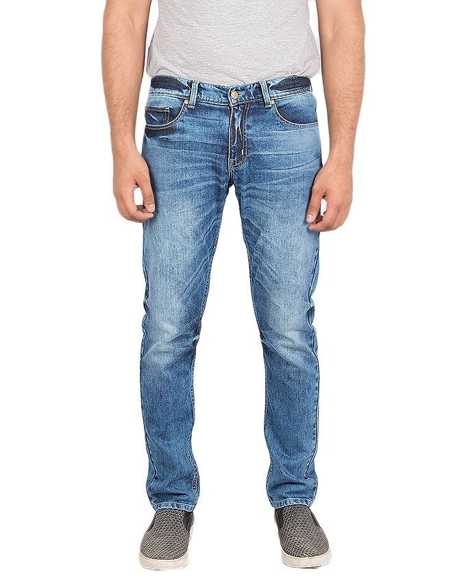 Asset Blue Tappered Jeans for Men - MD-069-A