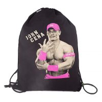 Nukkar John Cena Drawstring Bag - Black