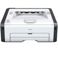 Ricoh SP210 LaserJet - 22 ppm - Monochrome Printer - White