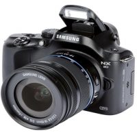 Samsung DSLR Camera NX30 - 20.3MP - Standred Lens 18-55mm - Black View