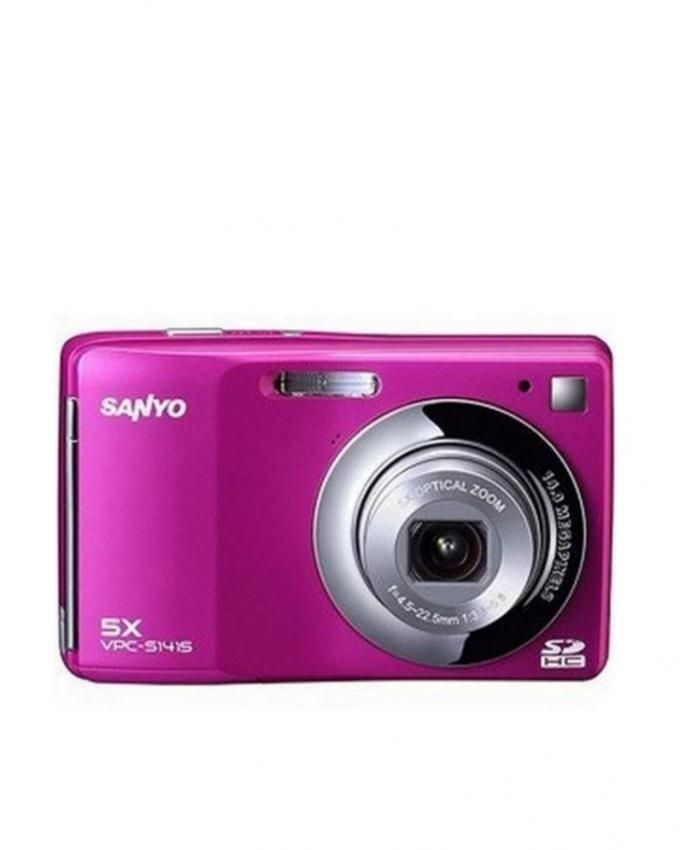 Sanyo VPC-S1415 - Digital Camera with LCD Display - Pink