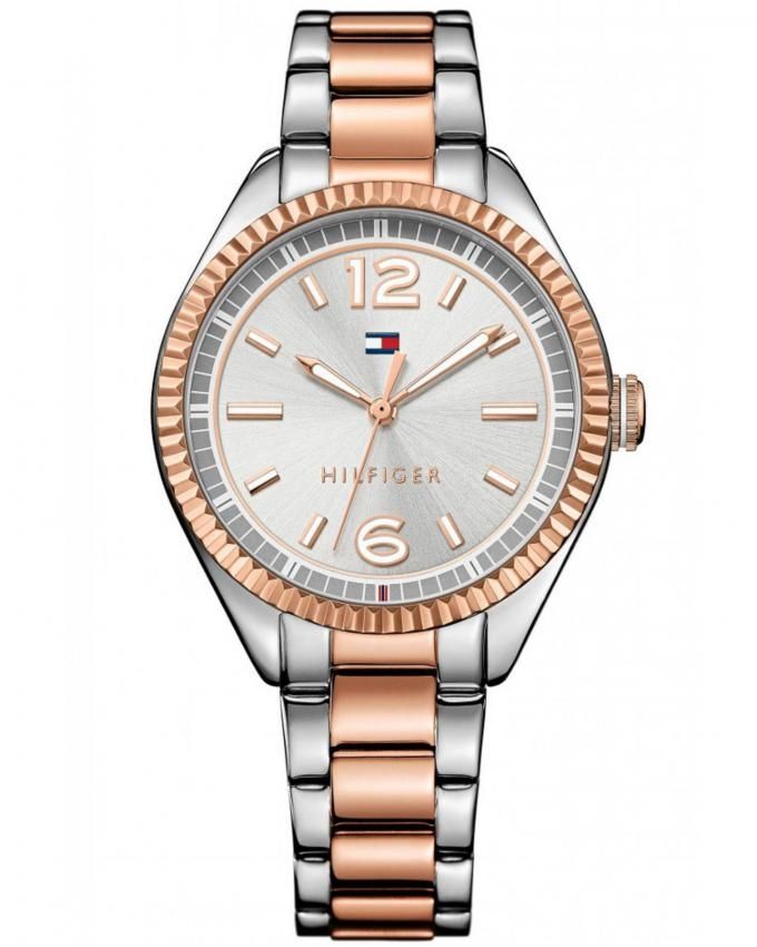 rose gold tommy hilfiger women's watch